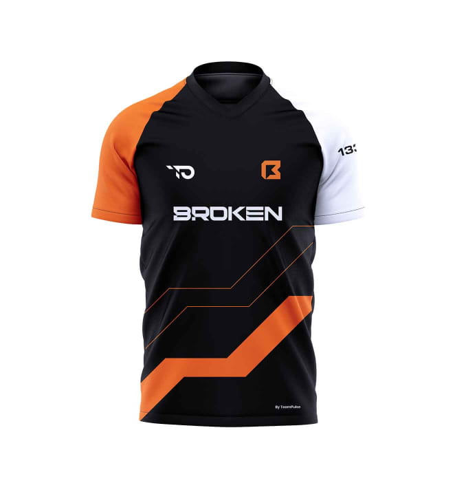 Maillot esport Black Broken