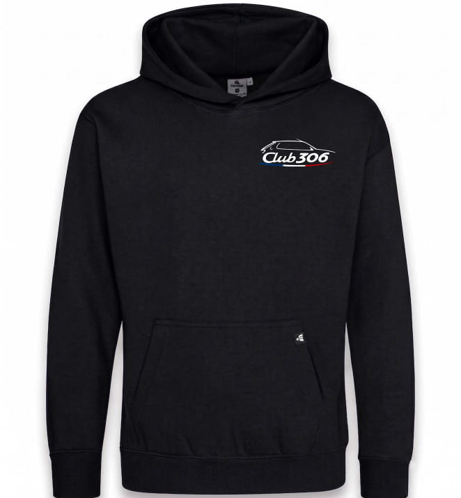 Hoodie noir Club 306