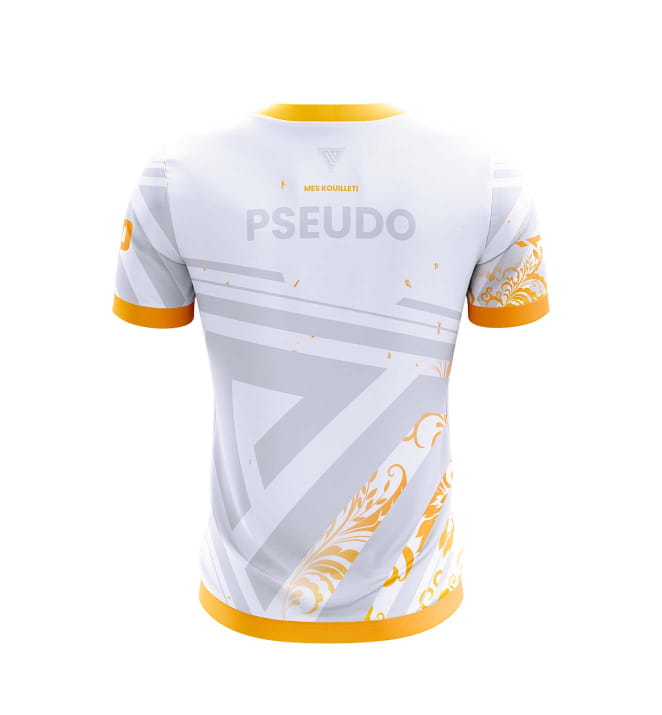 Maillot NewD Esport Blanc