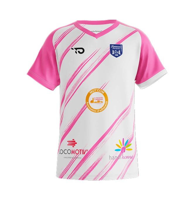 Maillot Bordeaux Foot-fauteuil
