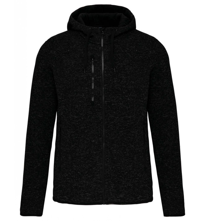 Veste chinée en polyester 345g