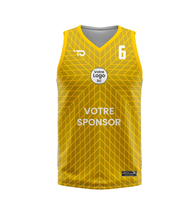 Rock personalised basketball jersey