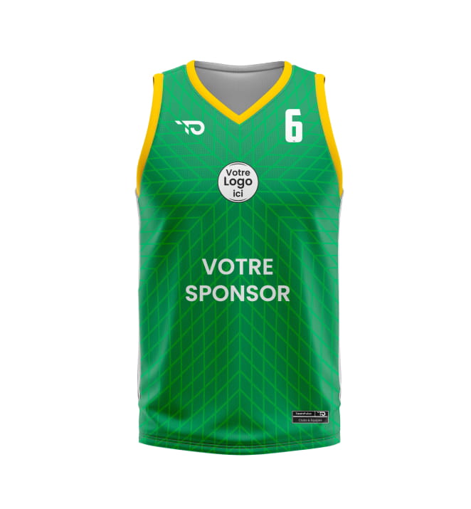 Rock personalised basketball jersey