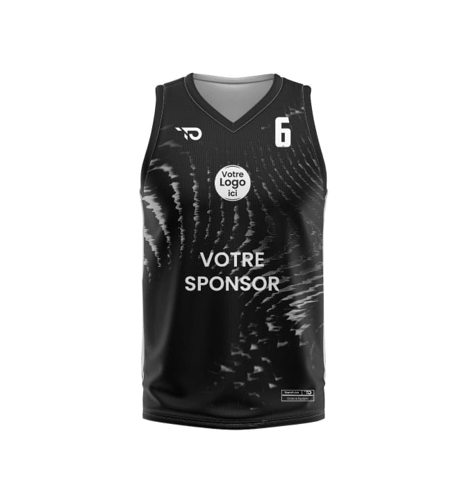 Hurricane personalised basketball jersey