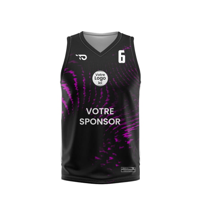 Hurricane personalised basketball jersey