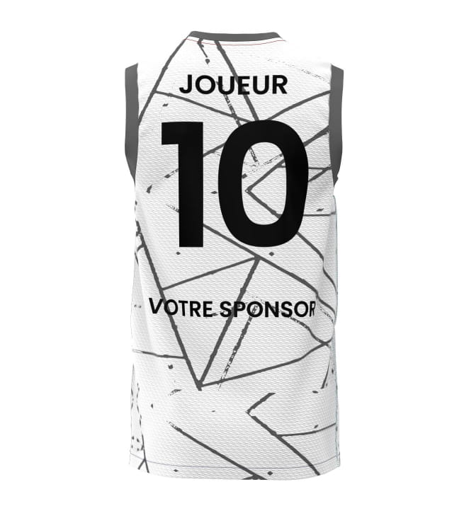 Road personalised basketball jersey