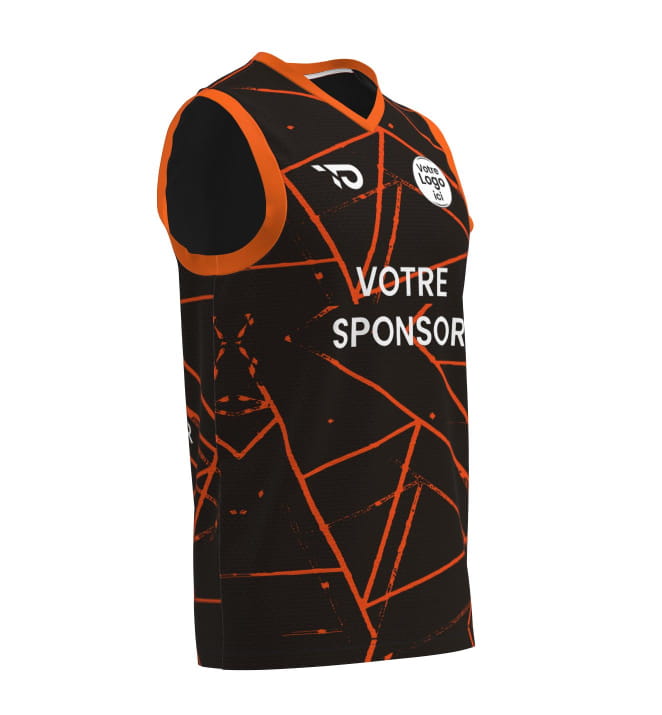 Road personalised basketball jersey