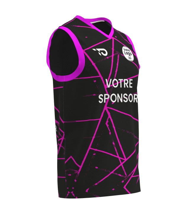 Road personalised basketball jersey