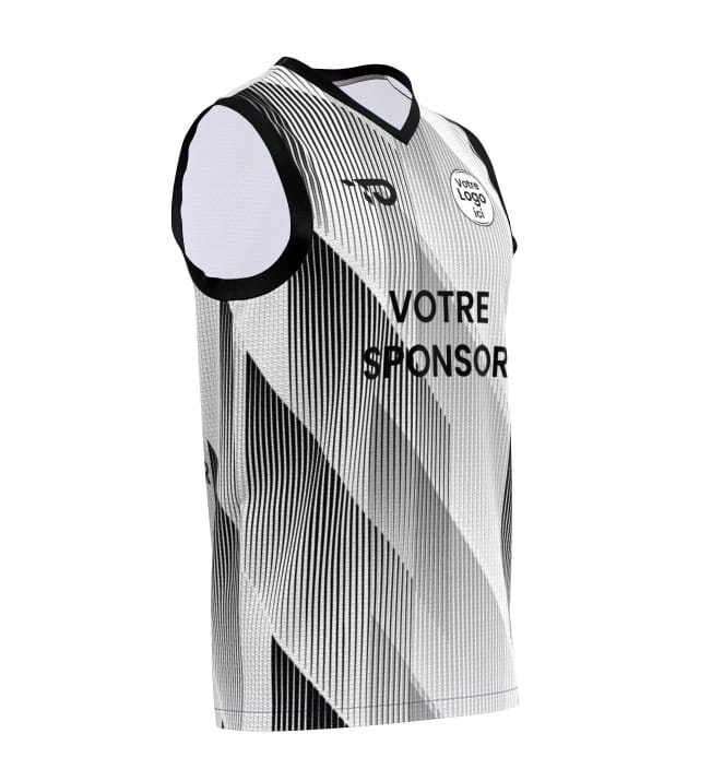 Wind personalised basketball jersey