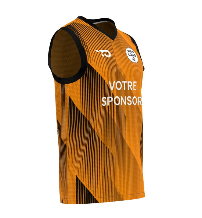Wind personalised basketball jersey