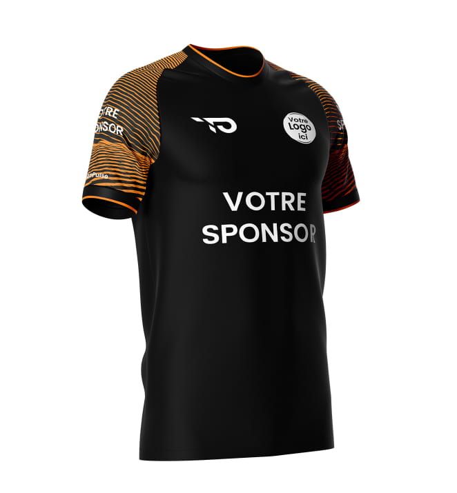 Track personalised football jersey