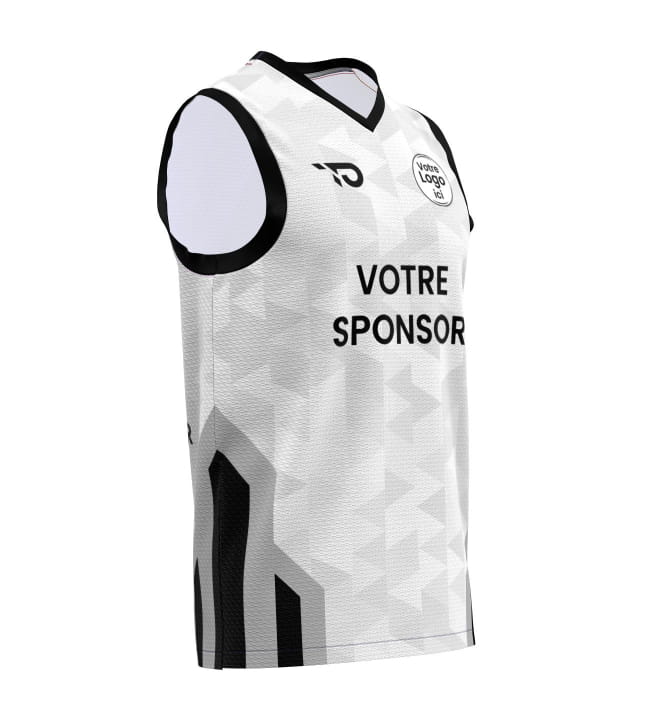 K personalised basketball jersey