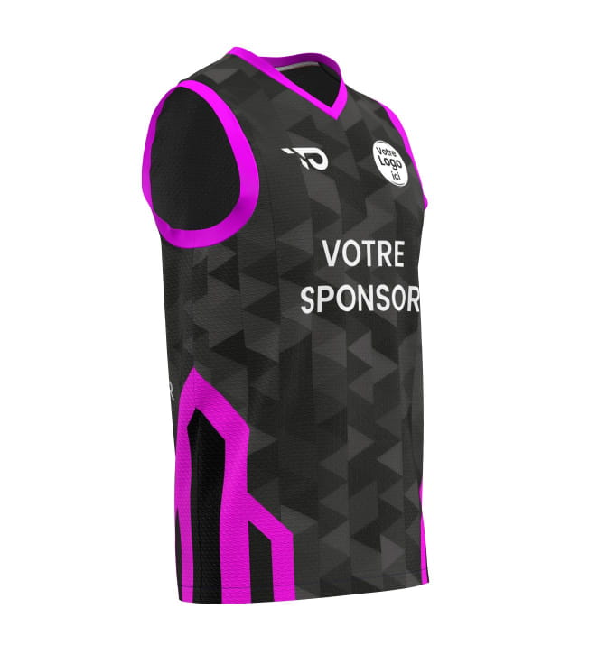 K personalised basketball jersey