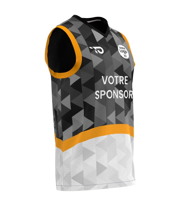 Racing personalised basketball jersey