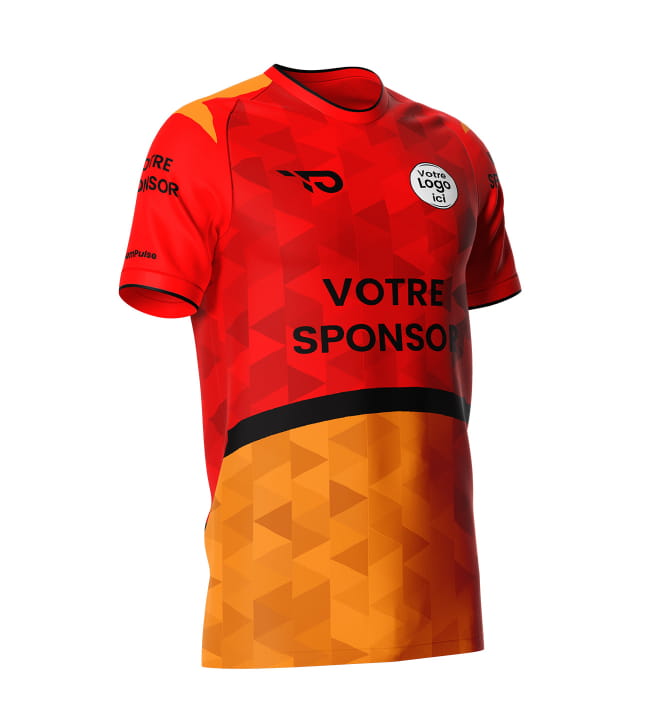 Racing personalised football jersey