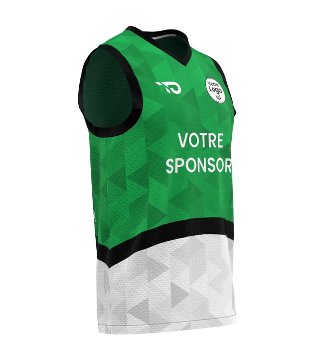 Racing personalised basketball jersey