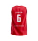 Rock personalised basketball jersey